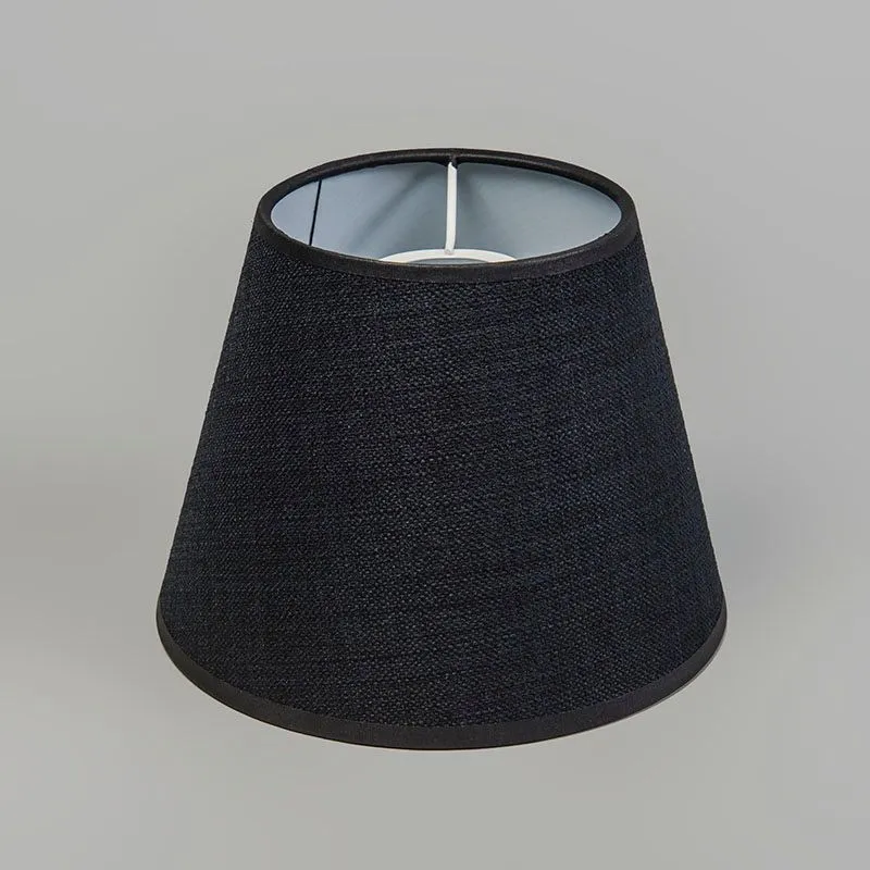 Abat-jour 20/15/12 SU rond noir