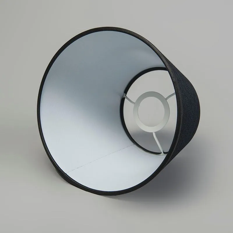 Abat-jour 20/15/12 SU rond noir