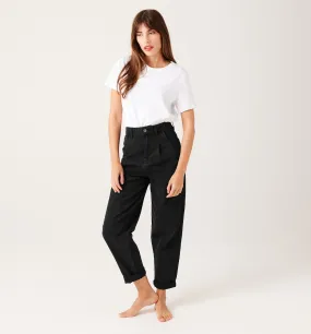 Jean slouchy Femme OSCAR - Noir
